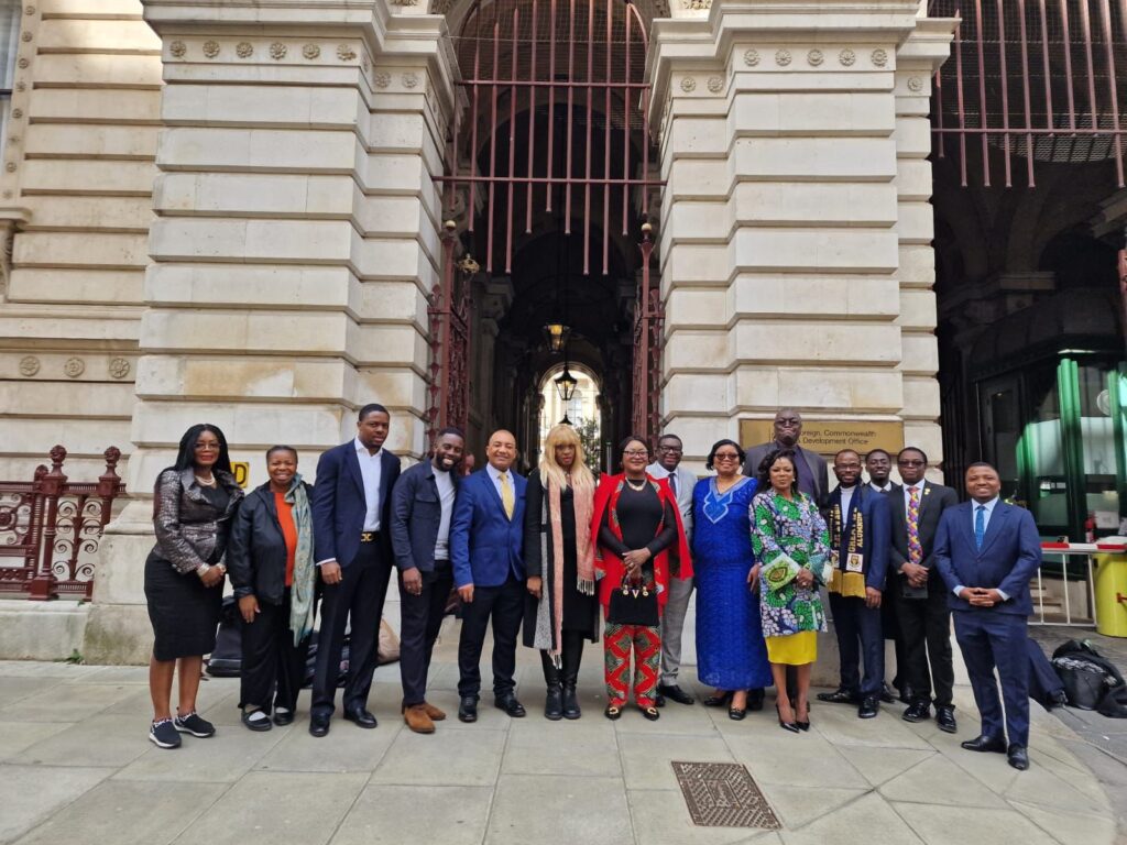 Nigerian Community leadrs in the UK at the FCDO