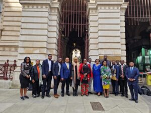 Nigerian Community leadrs in the UK at the FCDO